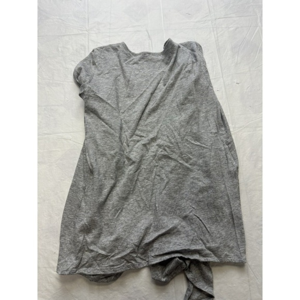 Calypso St‎ Barth open cardigan Size Small Gray Cotton Modal - Picture 7 of 7